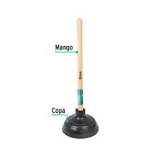 Bomba destapacaños de 15 cm, KLINTEK