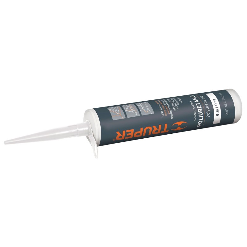 Sellador de poliuretano de 280 ml, negro, Truper