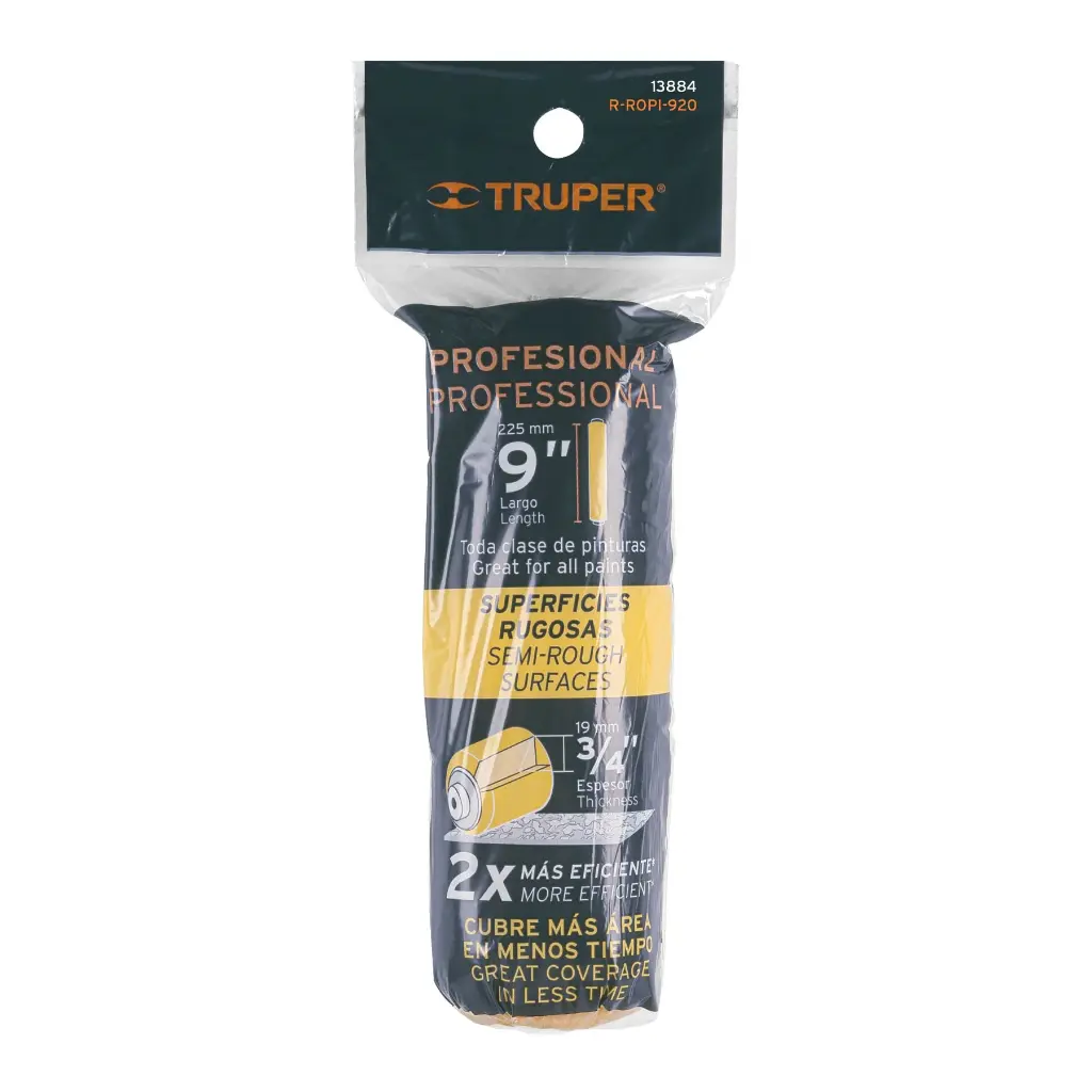 FELPA 9X3/4 PULG PROFESIONAL (65005) PREMIER