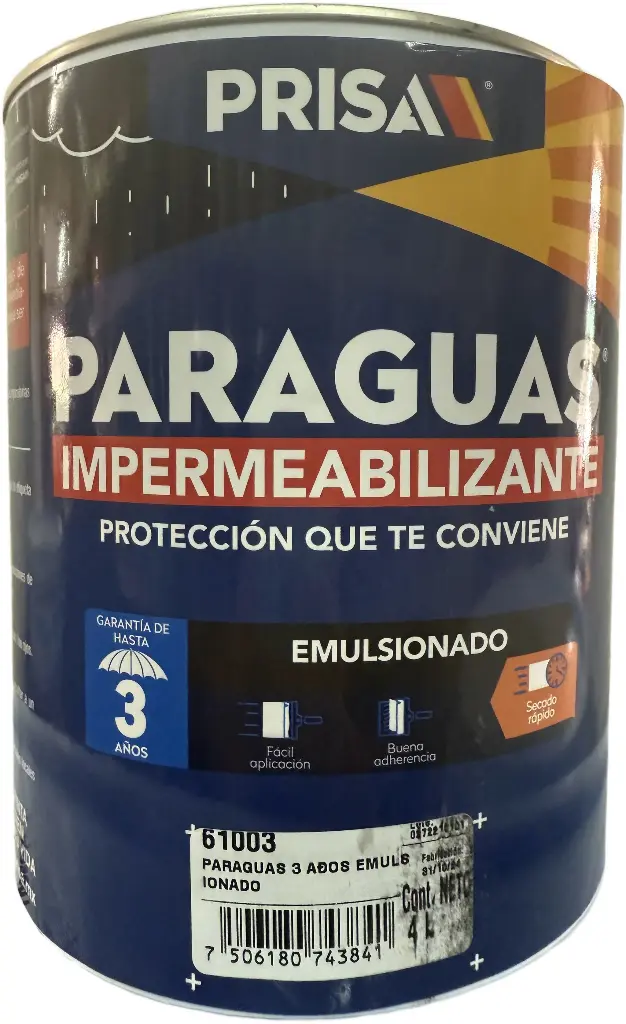 PARAGUAS 3 AÑOS TERRACOTA