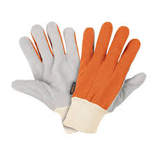 [GU-265] Guantes de carnaza y loneta, uso ligero, unitalla, TRUPER