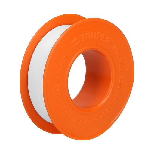 [CTF-1/2X13] Cinta sella roscas 1/2' X 13 m de largo, uso general, Truper
