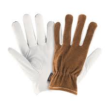 [GU-735] Guantes de piel de cabra con dorso de carnaza, TRUPER