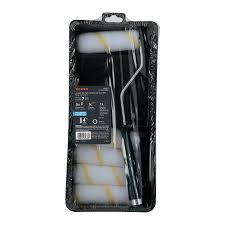 [KIT-ROPI-420N] Kit de rodillo para pintar, 4' (maneral, charola y 5 felpas)