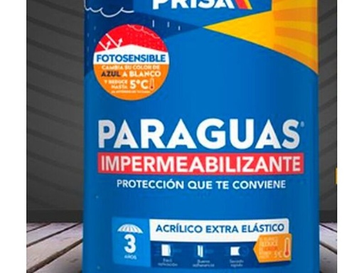 [38651] PARAGUAS 3 AÑOS EXTRA FIBRA BCO. FOTOSENSIBLE
