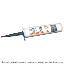 [SACRI-100N] Sellador acrílico de 280 ml, negro, Truper